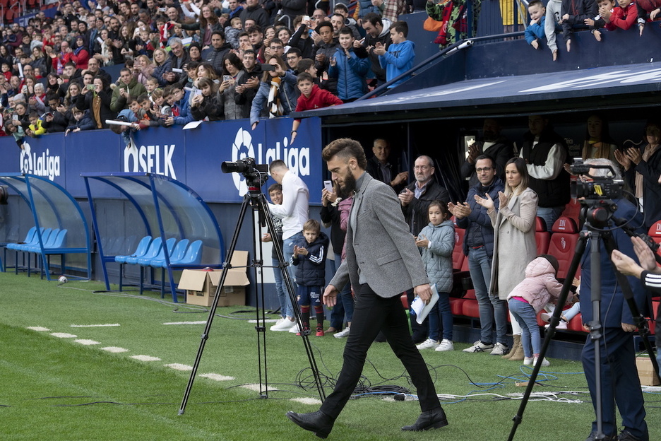 Despedida de Roberto Torres en El Sadar Despedida de Roberto Torres en El Sadar