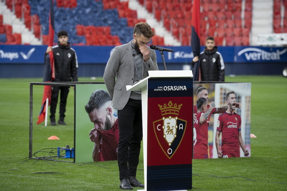 Despedida de Roberto Torres en El Sadar Despedida de Roberto Torres en El Sadar