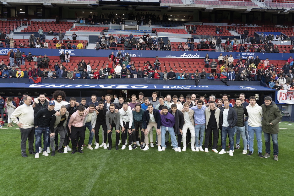 Despedida de Roberto Torres en El Sadar Despedida de Roberto Torres en El Sadar