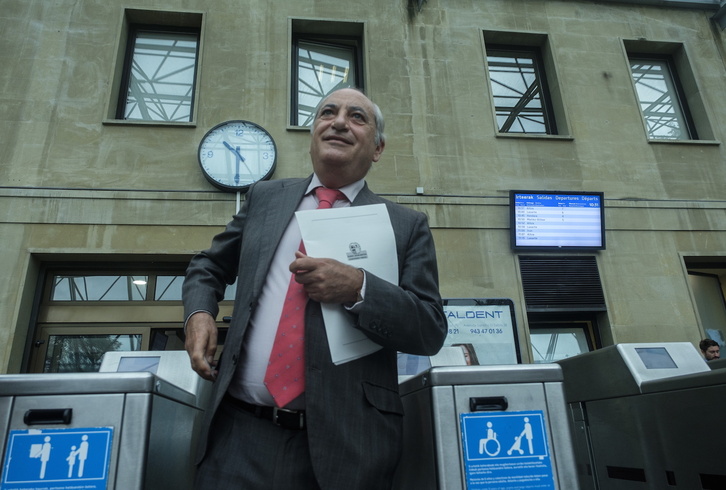 Iñaki Arriola, consejero de Planificación Territorial, Vivienda y Transporte de Lakua.
