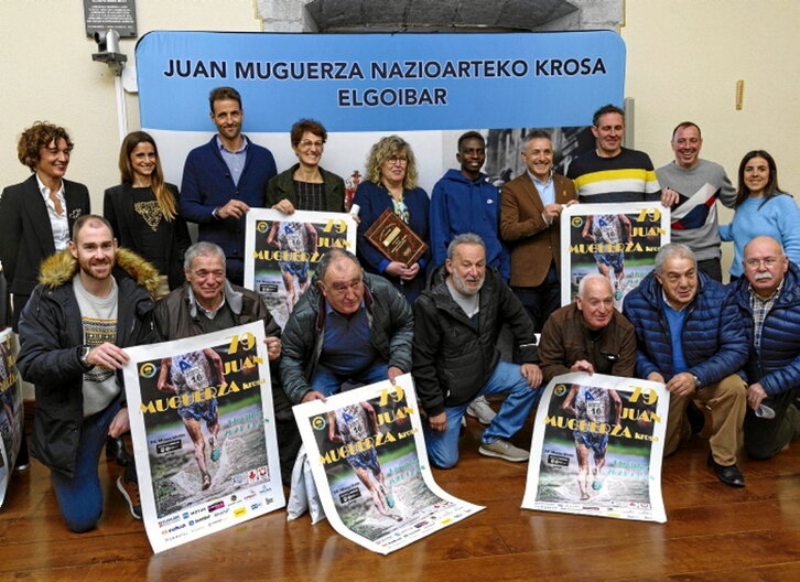 Muguerza krosaren aurkezpen ekitaldia.