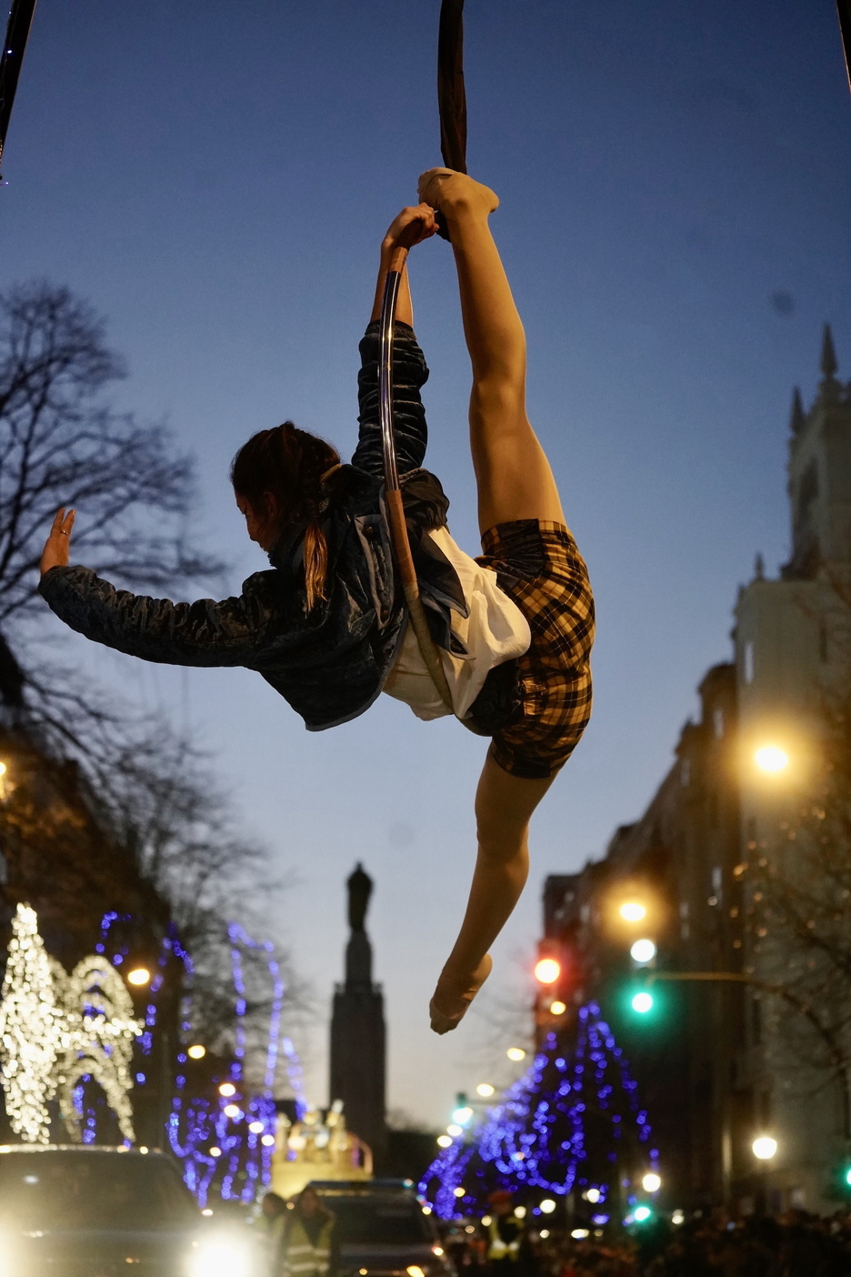 Ayudantes de los Reyes sorprenden al público en Bilbo. Ayudantes de los Reyes sorprenden al público en Bilbo.