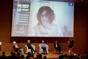 Lluch ha intervenido desde Catalunya junto a Rodero, Benito, Díaz y Muruetagoiena, en Bilbo.