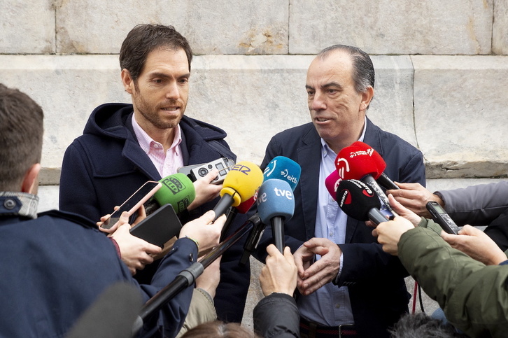 Sergio Sayas y Carlos García Adanero.