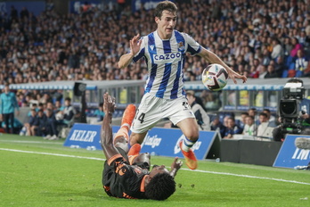 Jon Magunazelaia ya ha disputado cinco encuentros con el primer equipo.