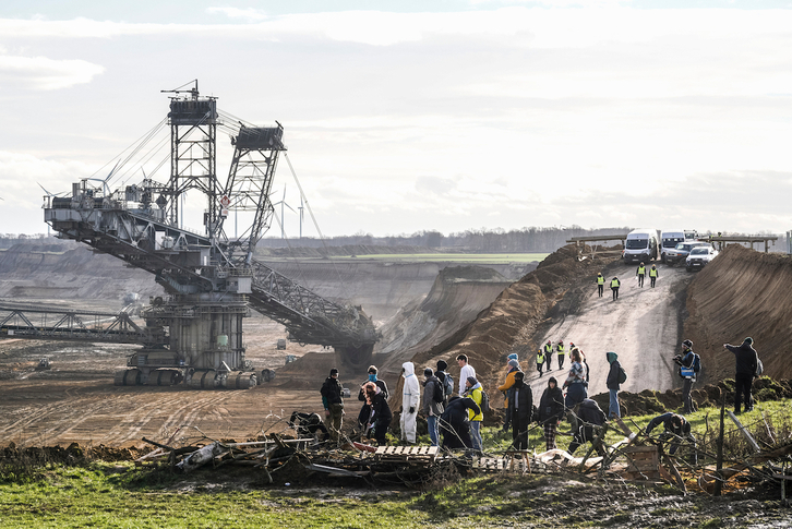 El proveedor energético RWE opera la mina de Lützerath.