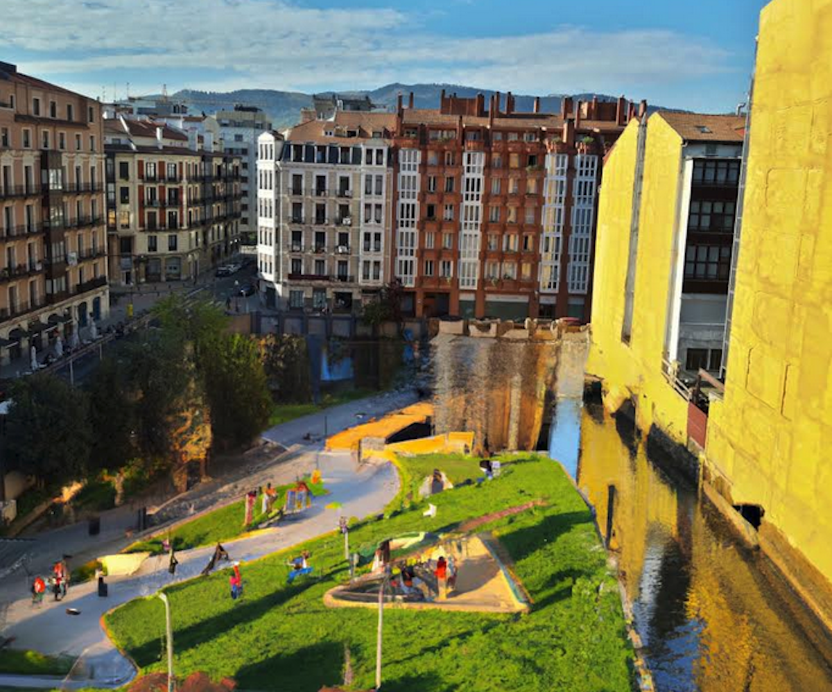 Una de las propuestas vecinales para el solar donde estaba BAM. (ABANDO HABITABLE)