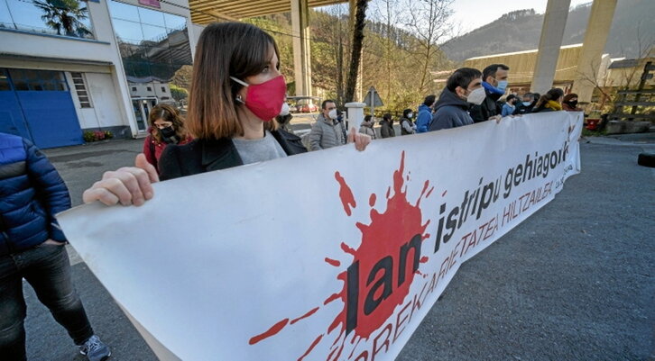 Concentración contra la siniestralidad laboral.