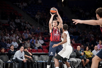 Vanja Marinkovic, muy motivado ante su exequipo, ha sido de lo poco salvable del Baskonia.