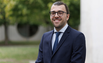 Álvaro Casi, en la UPNA.