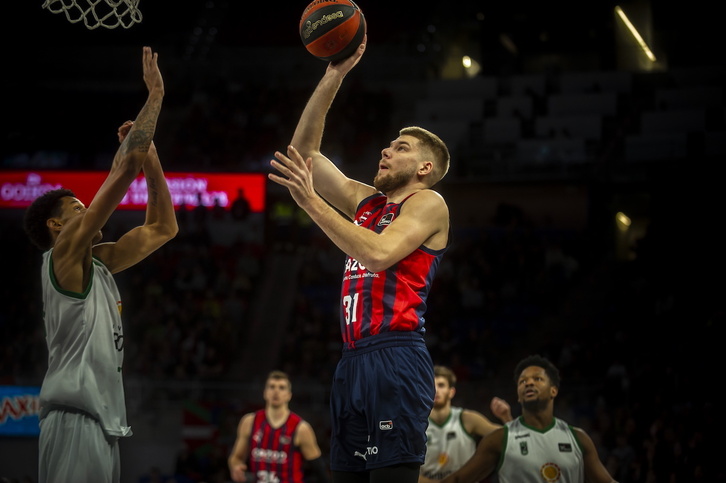 Giedraitis ha sido el hombre del partido ante Joventut.