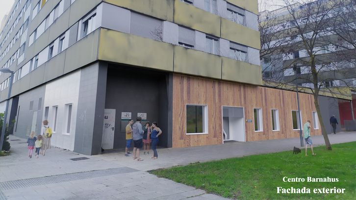 El equipo motor ha podido ver las primeras imágenes de cómo será el espacio Barnahus de Gasteiz.