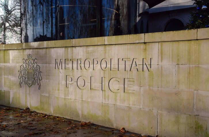 Sede de la Policía Metropolitana de Londres. 