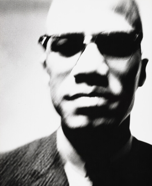 Malcolm X, fotografiado por Richard Avedon el 27 de marzo de 1963.