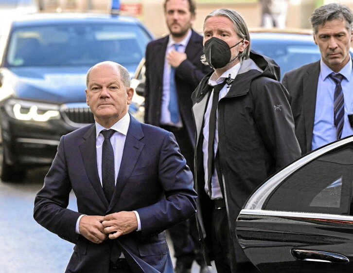 El canciller alemán, Olaf Scholz.