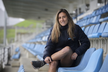 Gemma Gili, en Zubieta.