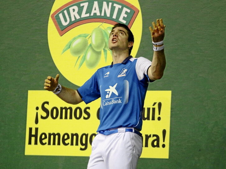 Binakako Txapelketak eman dion aukera baliatu nahi du Irribarriak.