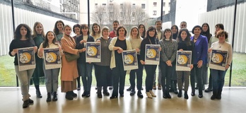 Emakumeak Zientzian 2023 ekimenaren aurkezpeneko irudia.