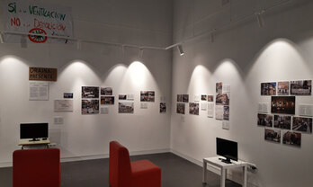 Exposición ‘El jardín de los sentidos. Pasado, presente y futuro de un rincón de Abando’.