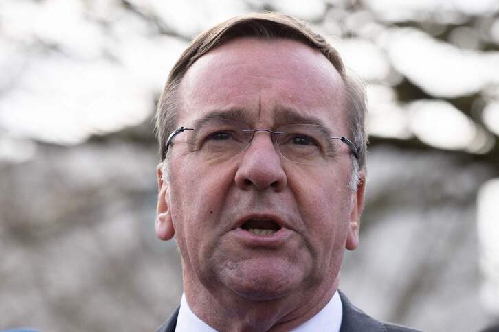 Boris Pistorius, ministro alemán de Defensa.