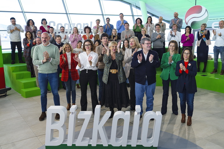 Acto celebrado este sábado en Getxo.