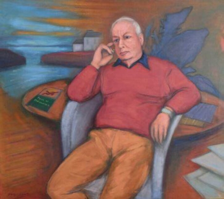 Tom Nairn, Sandy Moffatek Democratic Left Scotland-entzat egindako marrazkian (Open Democracy)