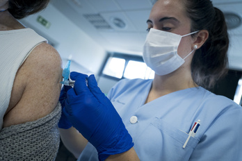 Vacuna contra la gripe. 