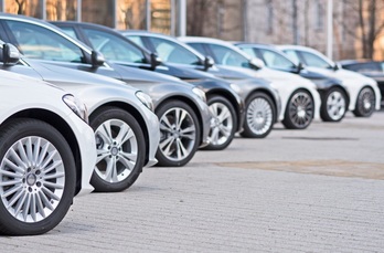 Vehículos listos para su venta, en una imagen de archivo. 