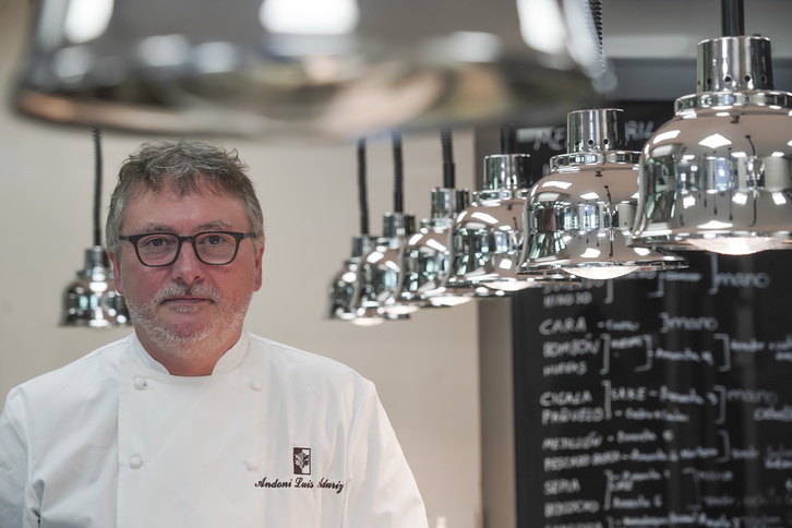 Andoni Luis Aduriz, en Mugaritz. 