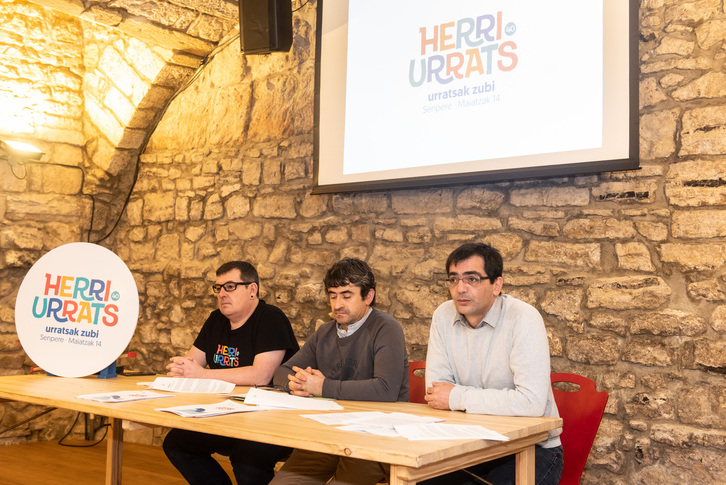 Herri Urratsen 40. edizioa aurkeztu du Baionan.