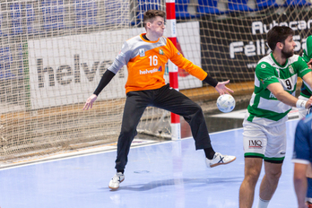 Marcos Cancio ha demostrado una importante progresión en la portería.