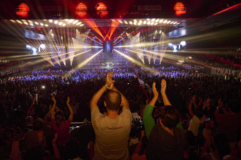 Iaz BEC-en egin zen kontzertuaren irudi ikusgarria. 