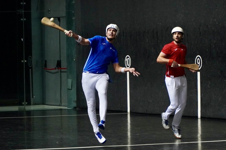 Román Maldonado está a un peldaño de la final.