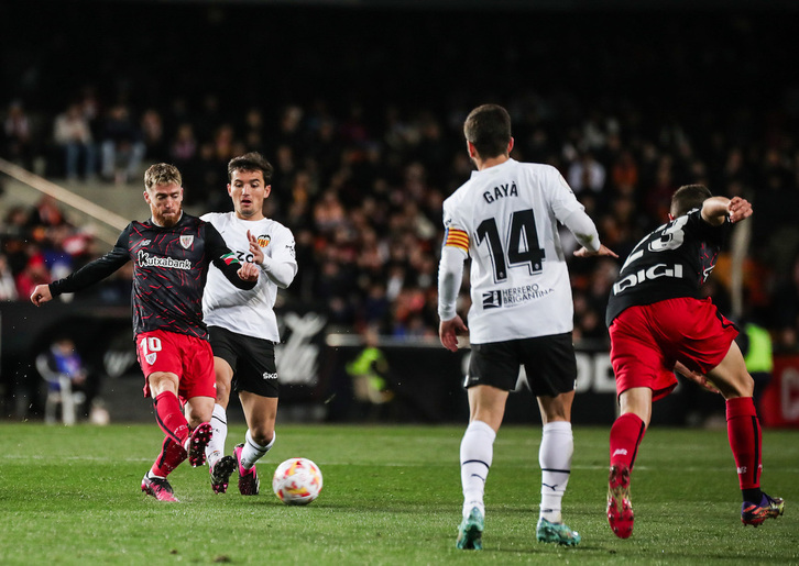 Muniain jugó el pasado jueves en Copa.