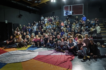 Hernaniko Biteri kultur etxean aurkeztu dute ‘Mundu berri bat guztiontzat’ egitasmoaren azken edizioa.