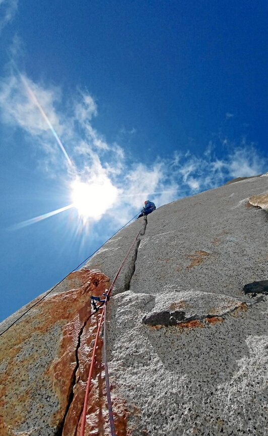 Leo Gheza, bide berriaren luze batean sokaburu.