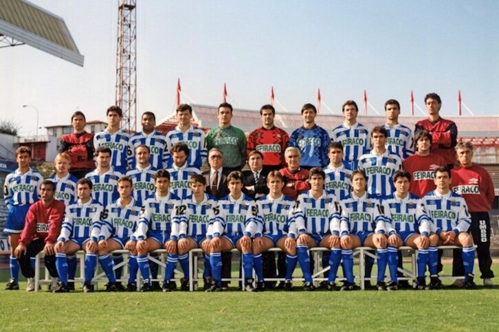 Plantilla del Deportivo de La Coruña de 1992-1993.