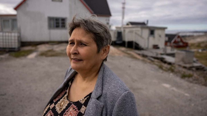 Britta Mortensen inuitak bizitakoaren berri eman du.