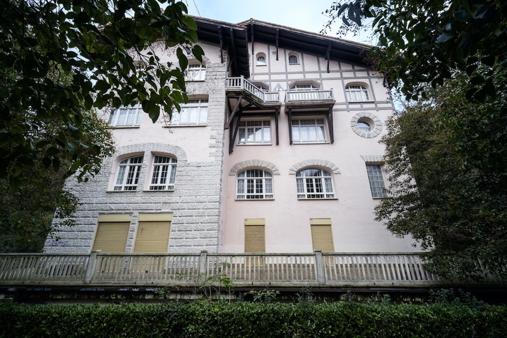 El edificio La Sirena, en la subida a Igeldo.