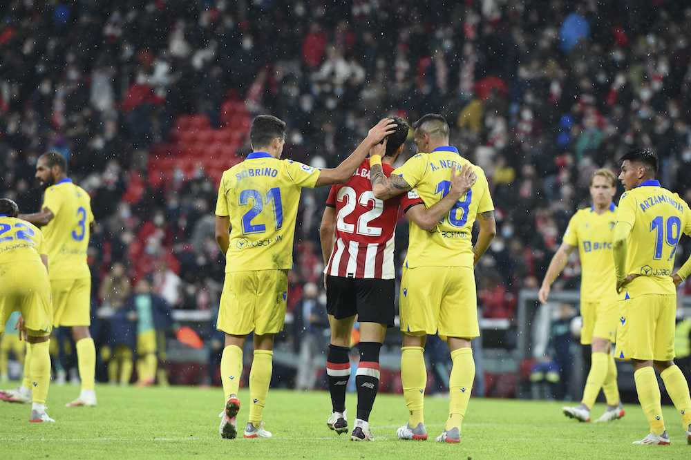 El Athletic ha ca&iacute;do ante el C&aacute;diz en las &uacute;ltimas dos visitas. (Monika DEL VALLE / FOKU)