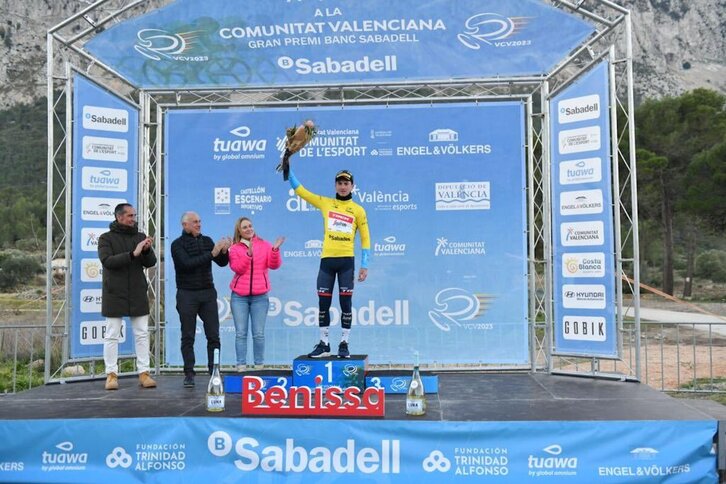 Ciccone ha sido el más fuerte en los últimos metros del Alto de los Pinos.