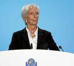 La presidenta del BCE, Christine Lagarde.        Daniel ROLAND I FOKU