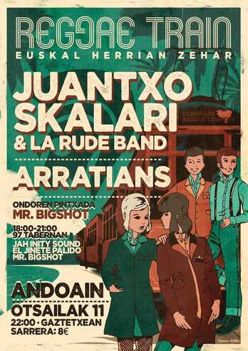 Reggae Train jaialdiaren egitaraua