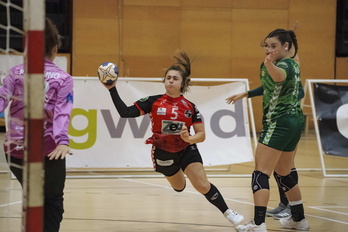 Zuazo ha dado guerra hasta el final en Porriño.