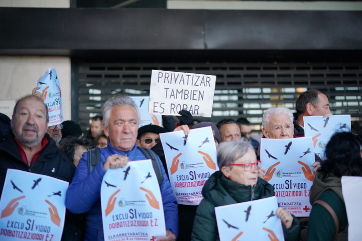 Protesta en favor de la exclusividad.