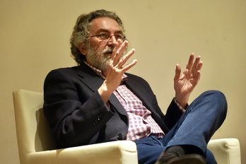 Antonio Rubio, este miércoles en Bilbo.