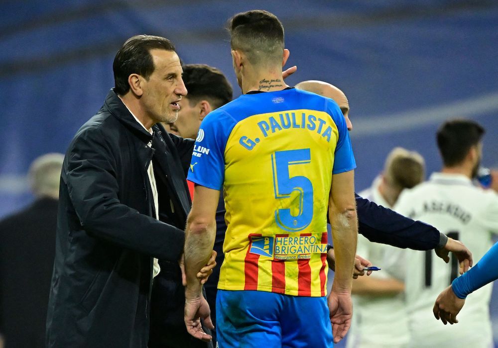 Voro ha vuelto a coger las riendas del Valencia tras la marcha de Gattuso. (Javier SORIANO / AFP) Voro ha vuelto a coger las riendas del Valencia tras la marcha de Gattuso. (Javier SORIANO / AFP)