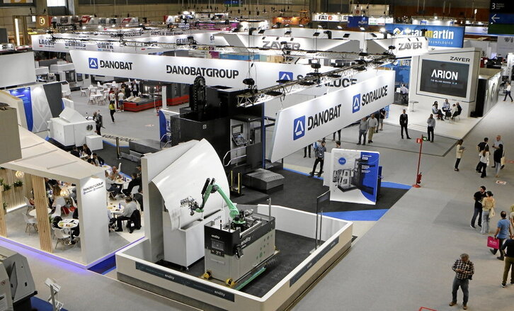 Imagen de la última Bienal de Máquina Herramienta celebrada en el BEC.