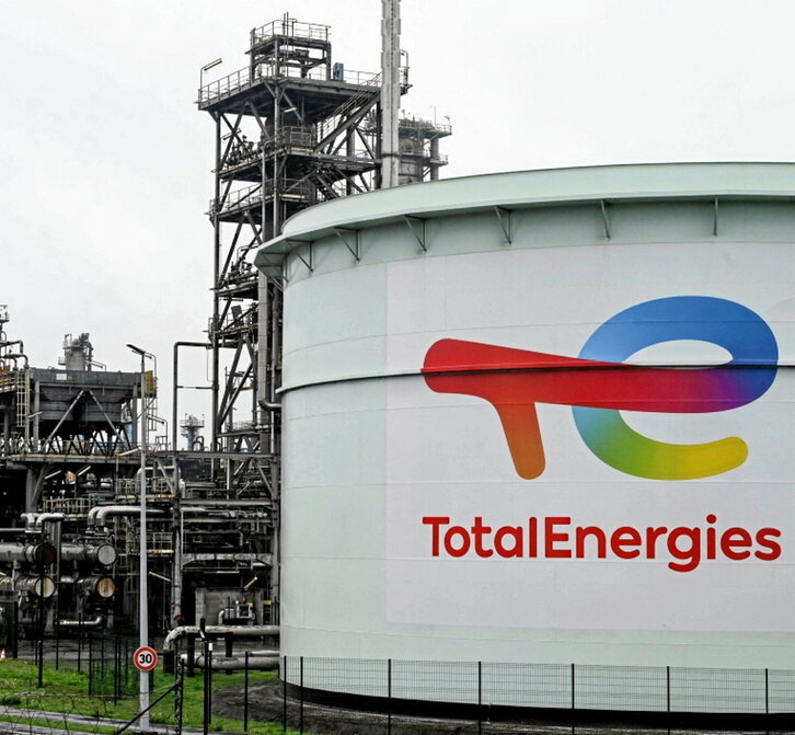 Una planta de TotalEnergies en el Estado francés.