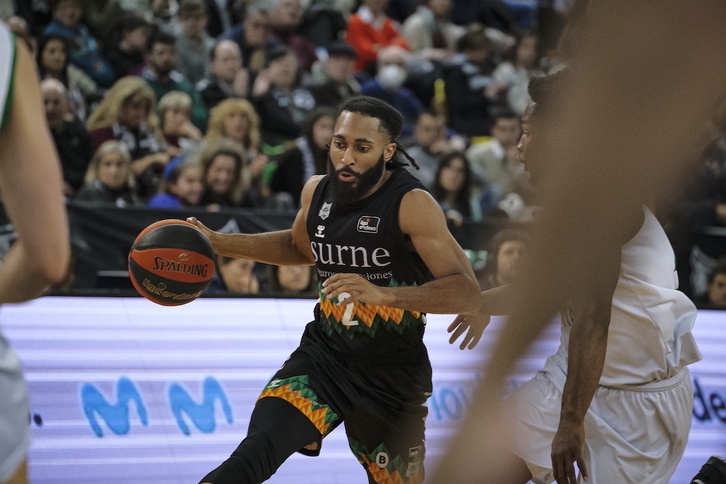 Adam Smith ha sido uno de los jugadores destacados de Bilbao Basket.